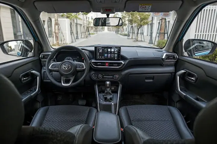 Thông Số Nội Thất Toyota Raize 2023