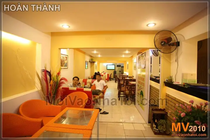 Nội Thất Cafe Đơn Giản