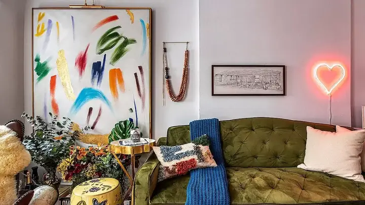 Thiết Kế Nội Thất Căn Hộ 25m2 Phong Cách Eclectic