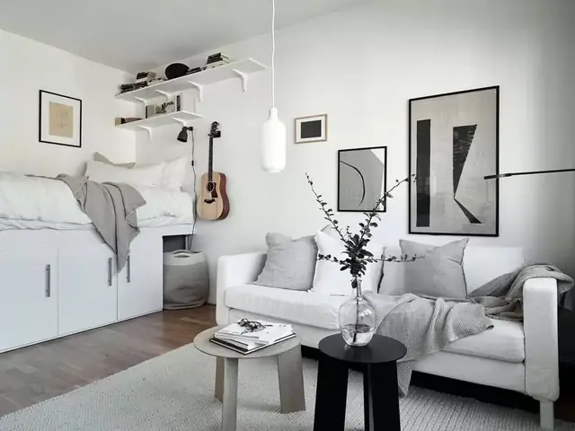 Thiết Kế Nội Thất Căn Hộ 25m2 Phong Cách Tối Giản
