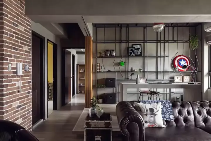 Thiết Kế Nội Thất Căn Hộ 38m2 Phong Cách Công Nghiệp