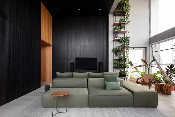 Thiết Kế Nội Thất Căn Hộ 38m2 Phong Cách Xanh