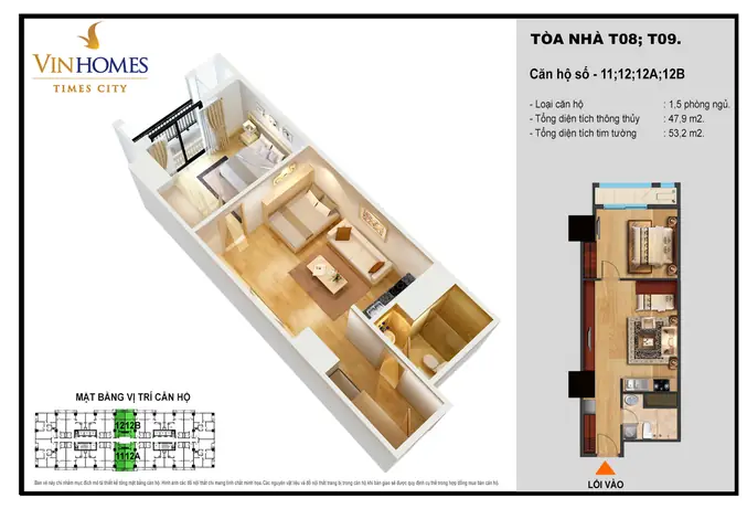 Thiết Kế Căn Hộ 53m2 Có Gì Đặc Biệt?