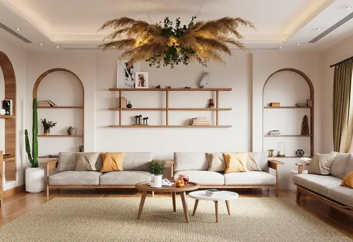 3.1.2. Mẫu Thiết Kế Nội Thất Chung Cư 66m2 Phong Cách Scandinavian
