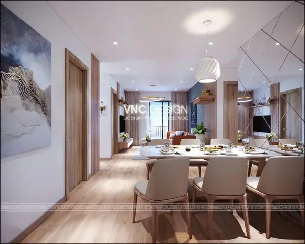 Thiết Kế Nội Thất Căn Hộ Chung Cư An Bình City Nhà Chị Phương Diện Tích 90.6 M2