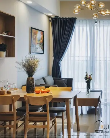 Ý Tưởng Không Gian Phòng Khách Căn Hộ Botanica Premier.