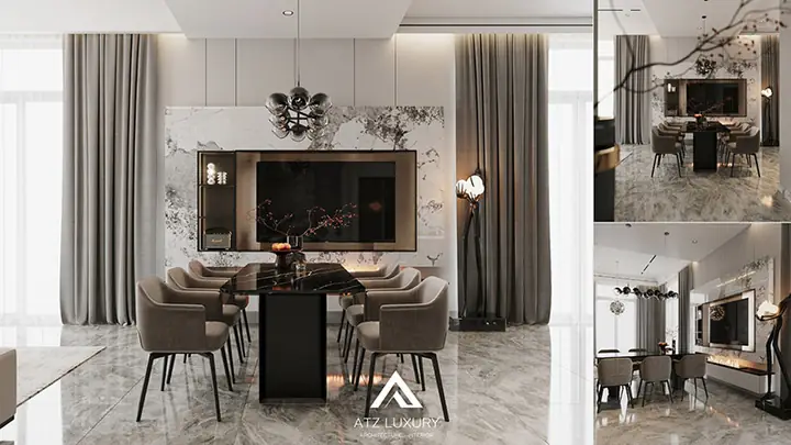 Mẫu Thiết Kế Căn Hộ Chung Cư Phong Cách Luxury