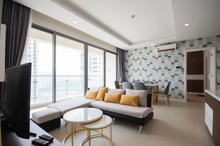 Cho Thuê Căn Hộ Đảo Kim Cương 2 Phòng Ngủ Full Nội Thất Giá Tốt Tháp Bora Bora