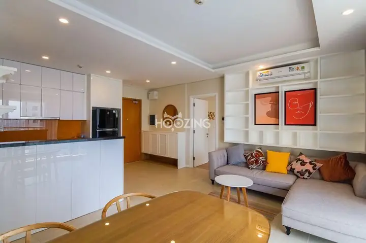 Cho Thuê Nhanh 2 Phòng Ngủ Căn Hộ Đảo Kim Cương Full Nội Thất View Hồ Bơi