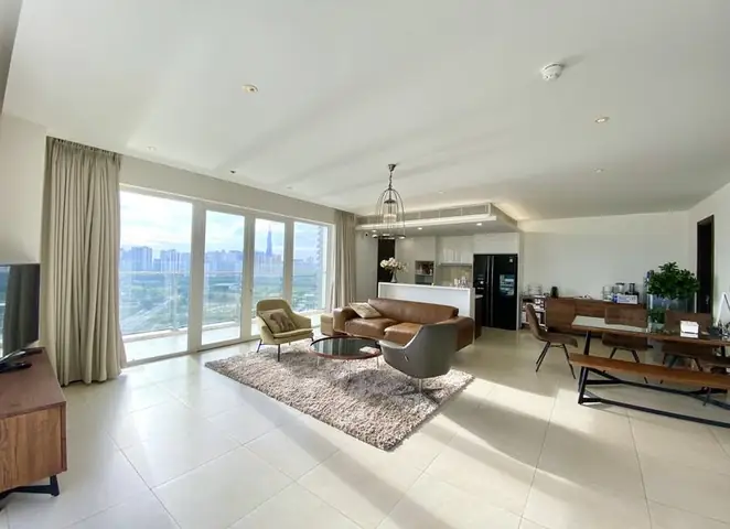 Căn Hiếm: Cho Thuê Duplex 234m2 Tháp Briliant View Sông Và City Giá Thuê 3200$