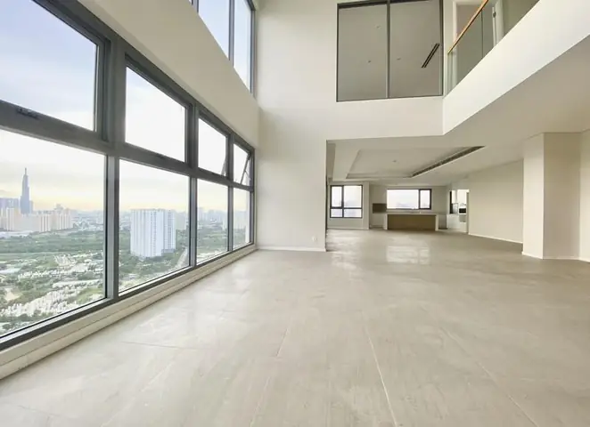 Duplex Đảo Kim Cương 308m2 Siêu Đẹp, View Sông Sài Gòn Và Landmark 81