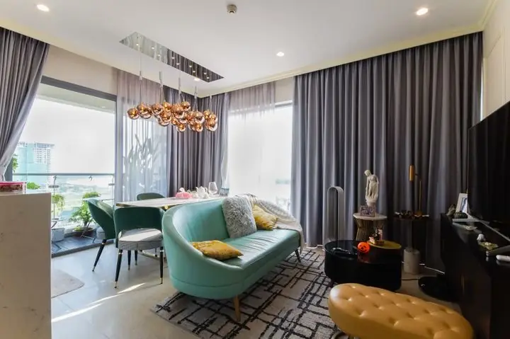 Bán Căn Hộ Đảo Kim Cương, Căn Gốc 2 Phòng Ngủ Full Nội Thất Đẹp View Sông Thoáng Mát