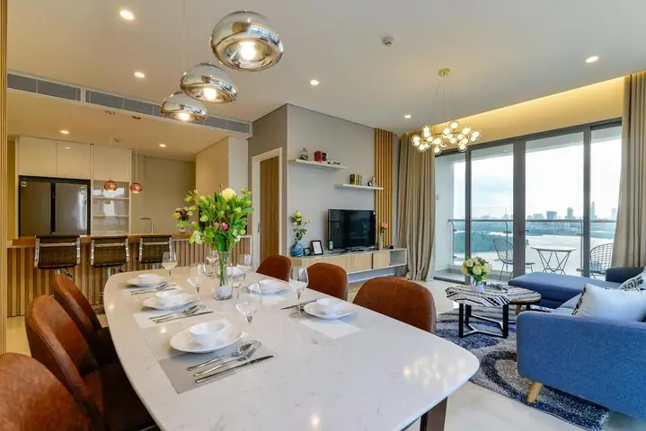 Bán Nhanh 3 Phòng Ngủ Tháp Maldives Nội Thất Thiết Kế Đẹp, Cao Cấp, View Sông Sg, Landmark 81