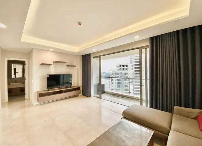 Bán Căn Hộ 2 Phòng Ngủ Full Nội Thất Tháp Maldives Giá 6.4 Tỷ, Sàn Đá Marble