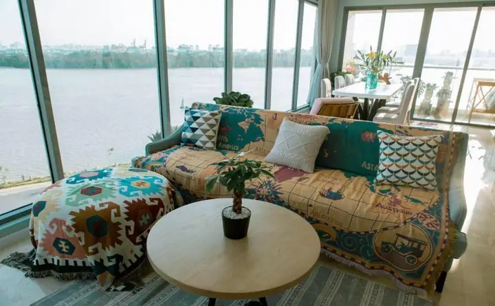Căn Hiếm! Cho Thuê 2pn 109m2 Tháp Maldives View Trực Diện Sông Sg Nội Thất Đẹp