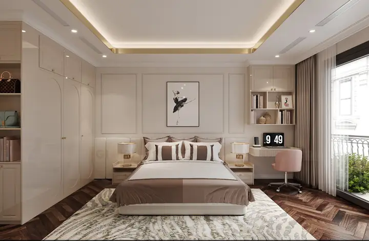 Mẫu Thiết Kế Nội Thất Căn Hộ Tân Cổ Điển Đẹp Nhất Royal City