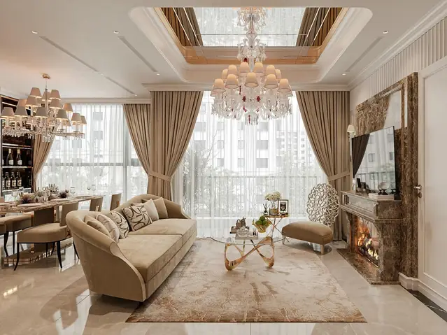 Thiết Kế Nội Thất Căn Hộ Theo Phong Cách Tân Cổ Điển Có Nên Không?