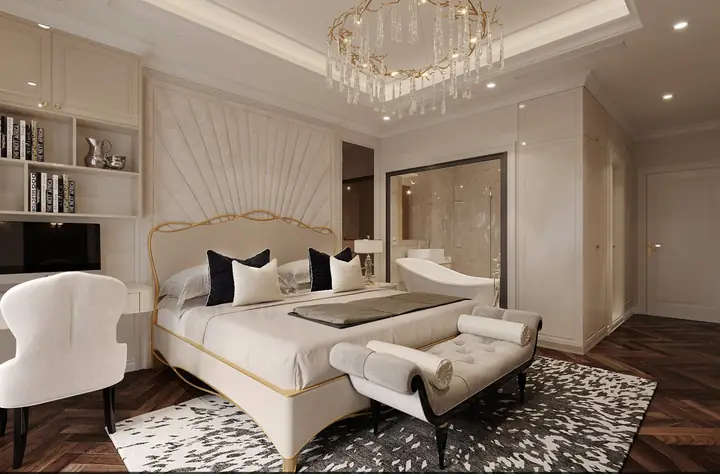 Mẫu Thiết Kế Nội Thất Căn Hộ Tân Cổ Điển Đẹp Nhất Royal City