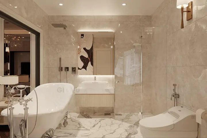Mẫu Thiết Kế Nội Thất Căn Hộ Tân Cổ Điển Đẹp Nhất Royal City