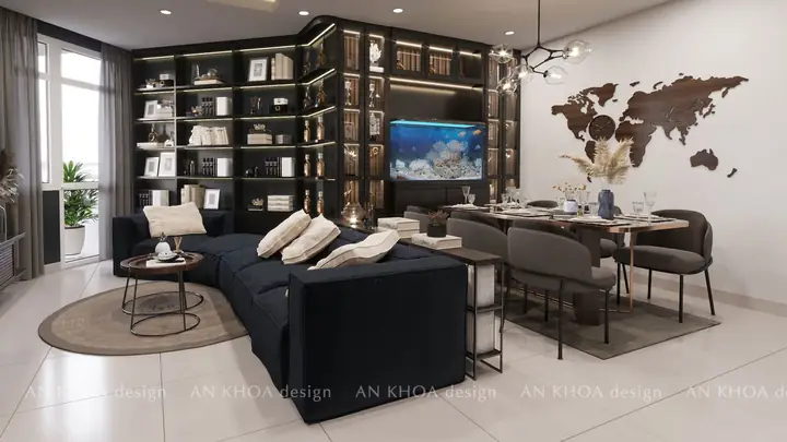Thiet Ke Thi Cong Noi That Can Ho 102m2 2 Pn Chung Cu Him Lam Cho Lon 1