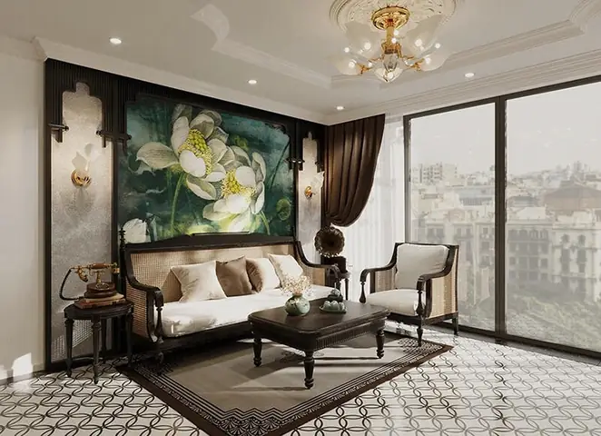 Giới Thiệu Về Phong Cách Indochine Trong Thiết Kế Nội Thất Căn Hộ Chung Cư