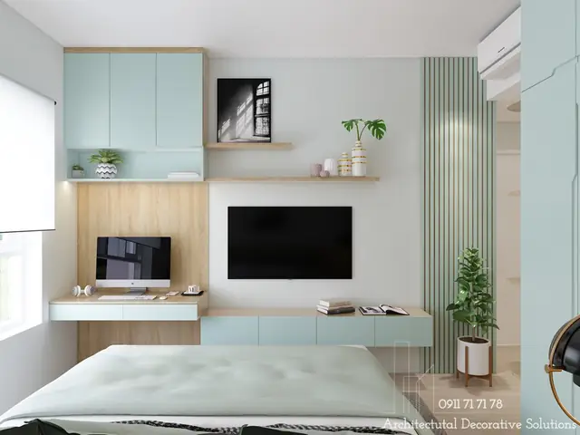Thiết Kế Nội Thất Căn Hộ Chung Cư The Krista Quận 2 Đẹp Hiện Đại Và Trẻ Trung