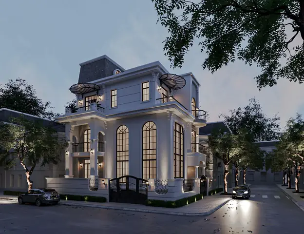 Thiết Kế Nội Thất Biệt Thự Làng Kiến Trúc Phong Cảnh