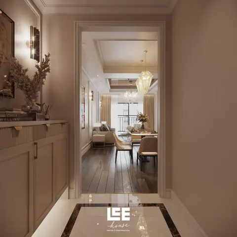 Thiết Kế Nội Thất Căn Hộ R1 Royal City | Phong Cách Neo Classic