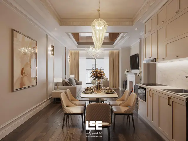 Thiết Kế Nội Thất Căn Hộ R1 Royal City | Phong Cách Neo Classic