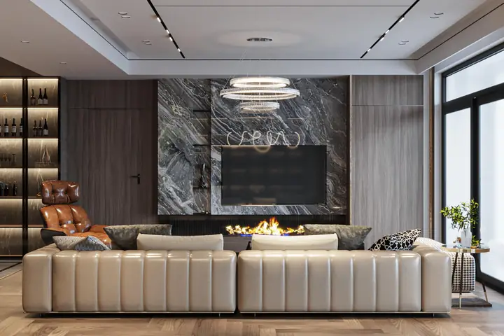 Thiết Kế Nội Thất Căn Hộ Đập Thông R1 Royal City