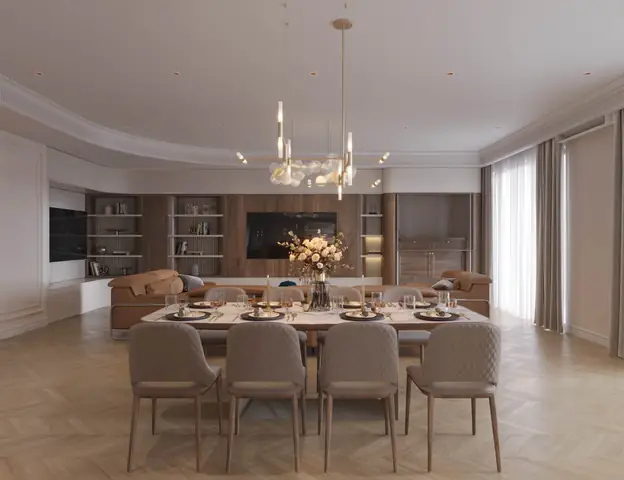 Thiết Kế Nội Thất Căn Hộ Đập Thông R1 Royal City