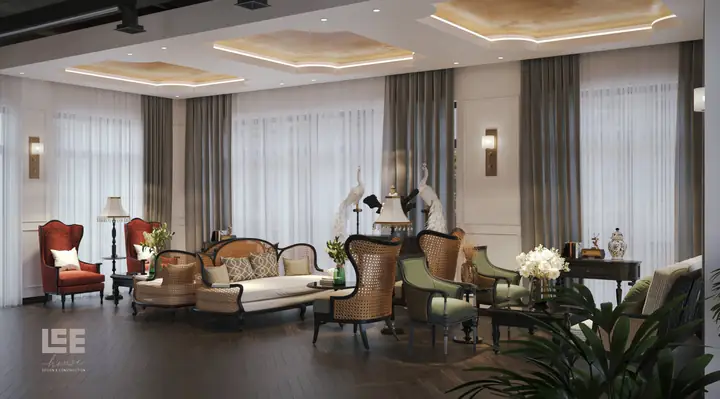 Thiết Kế Nội Thất Shophouse Đại Lộ San Hô