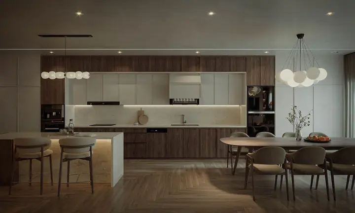 Thiết Kế Nội Thất Căn Hộ Đập Thông R5 Royal City