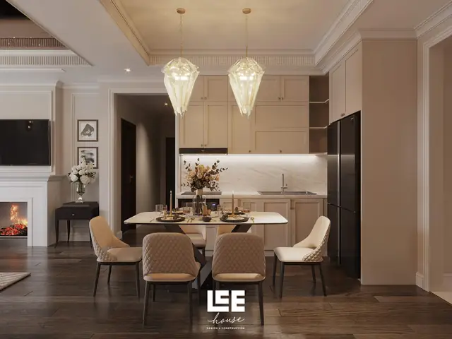 Thiết Kế Nội Thất Căn Hộ R1 Royal City | Phong Cách Neo Classic