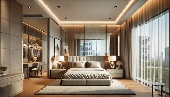 1.28 Mẫu Thiết Kế Nội Thất Chung Cư 95m2 Đẹp 3 Phòng Ngủ