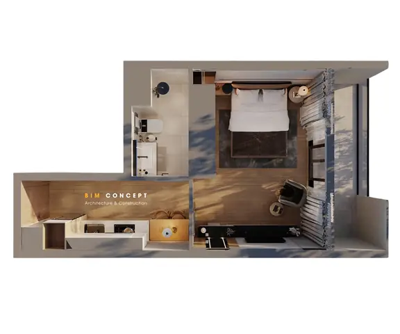 Sun Cosmo Residence – 35m2