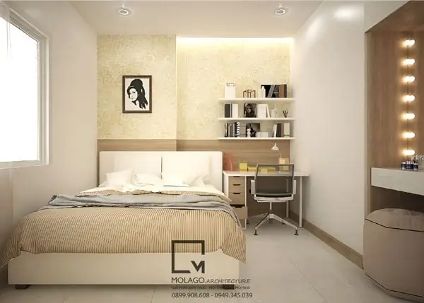 Phối Cảnh Thiết Kế Nội Thất Căn Hộ Diện Tích Nhỏ The Art