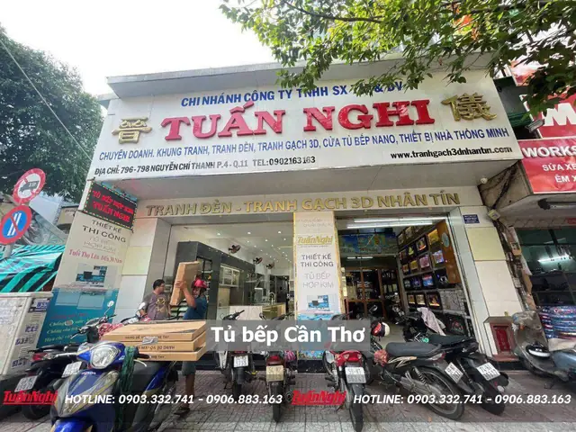 Tủ Bếp Cần Thơ Đẹp Giá Rẻ Tại Tuấn Nghi