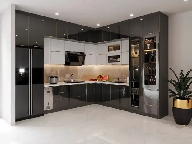 Cấu Tạo Tủ Bếp Nhôm
