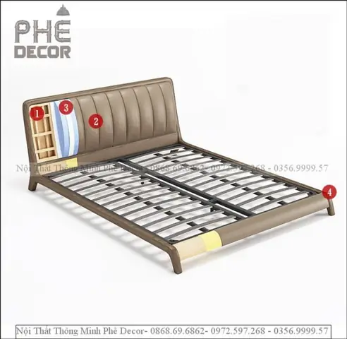 Cấu Tạo Của Giường Da