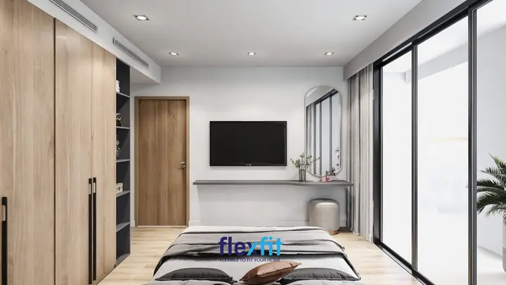 Phòng Ngủ Kết Hợp Với Những Mẫu Nội Thất Có Một Không Hai