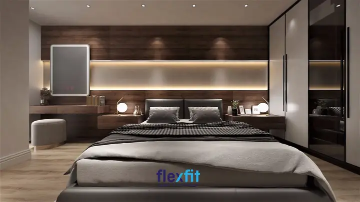 Phòng Ngủ Châu Âu Mang Gam Màu Trầm Chủ Đạo Đậm Chất Cổ Điển