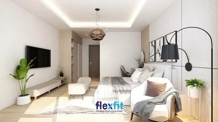 Mẫu Phòng Ngủ Kết Hợp Nhiều Mẫu Nội Thất Linh Hoạt