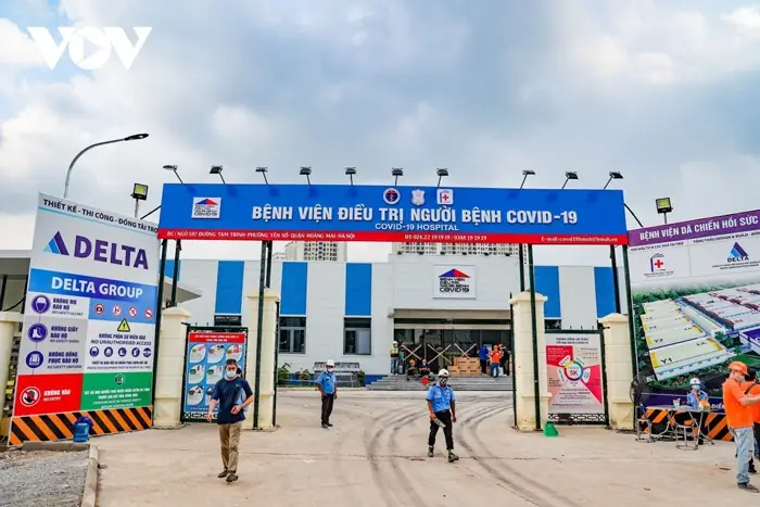 Nội Thất Hòa Phát Cung Cấp Trang Thiết Bị Cho Bệnh Viện Dã Chiến Ở Hoàng Mai, Hà Nội