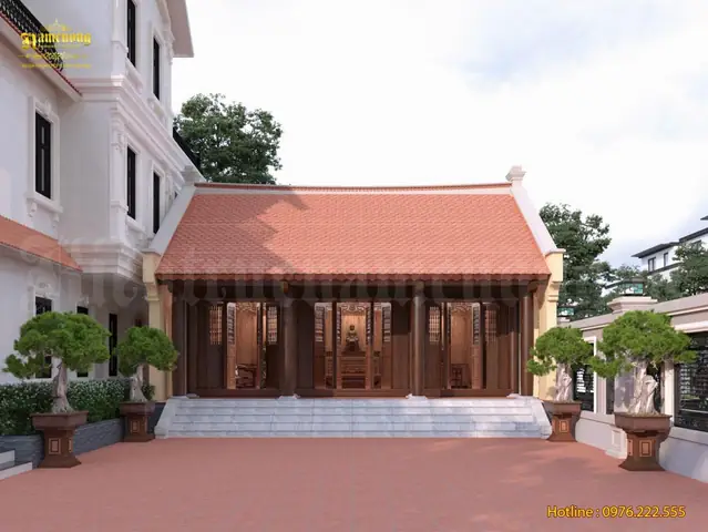 Gian Thờ Phụ Nằm Ở Hai Bên