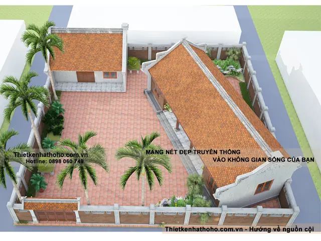 Nhà Thờ Họ 3 Gian 2 Chái Nhà Thờ Họ 3 Gian 2 Chái