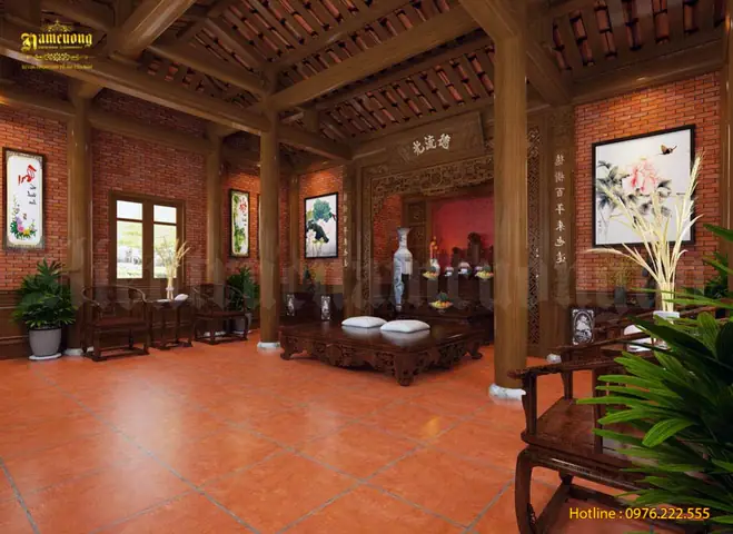 Nóc Của Gian Thờ