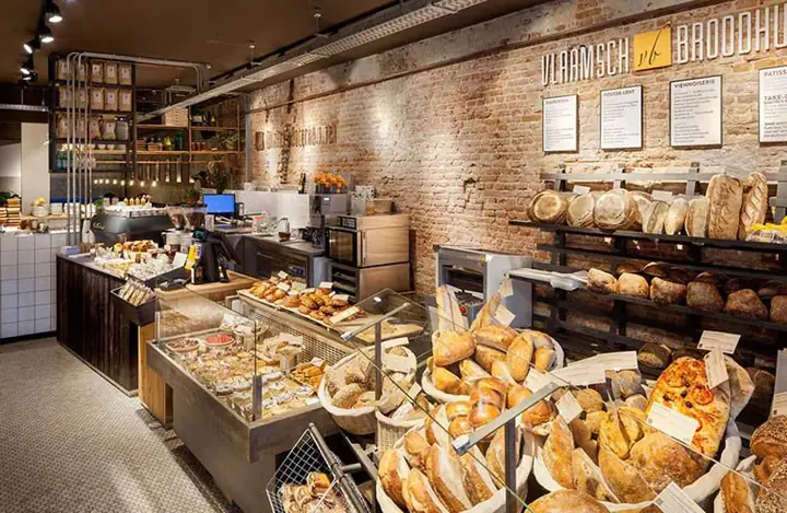 Mẫu Tiệm Bánh Mì Phong Cách Truyền Thống