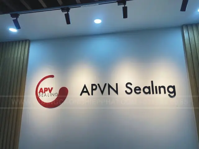 Làm Logo Backrop Văn Phòng, Logo Mica Dán Tường Mới Nhất 2025
