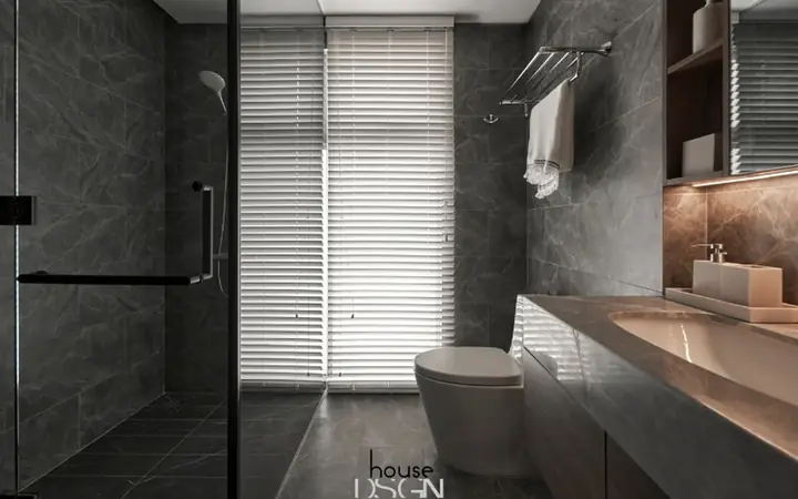 1.6 Thiết Kế Nhà Chung Cư Đẹp 180m2 3 Phòng Ngủ